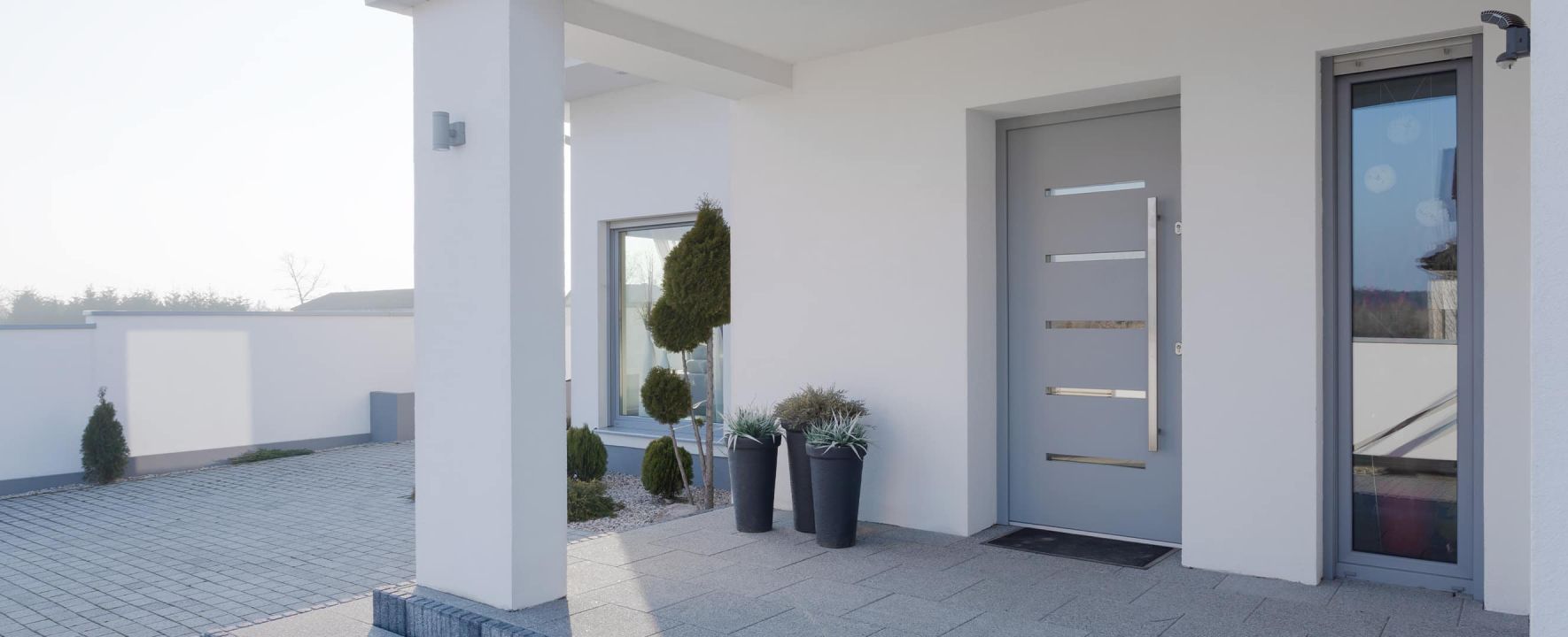 Drzwi wejściowe aluminiowe - Drzwi zewnętrzne aluminiowe